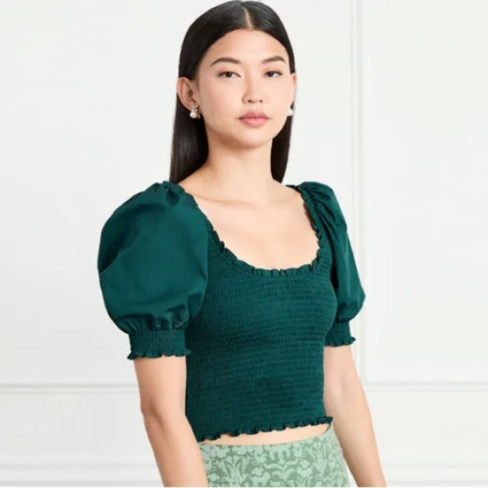 NWT Hill House The Aiko Nap Top | Botanical Garden Cotton